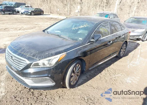 2015 Hyundai Sonata Sport из США, поврежденный, VIN 5NPE34AF9FH222698
